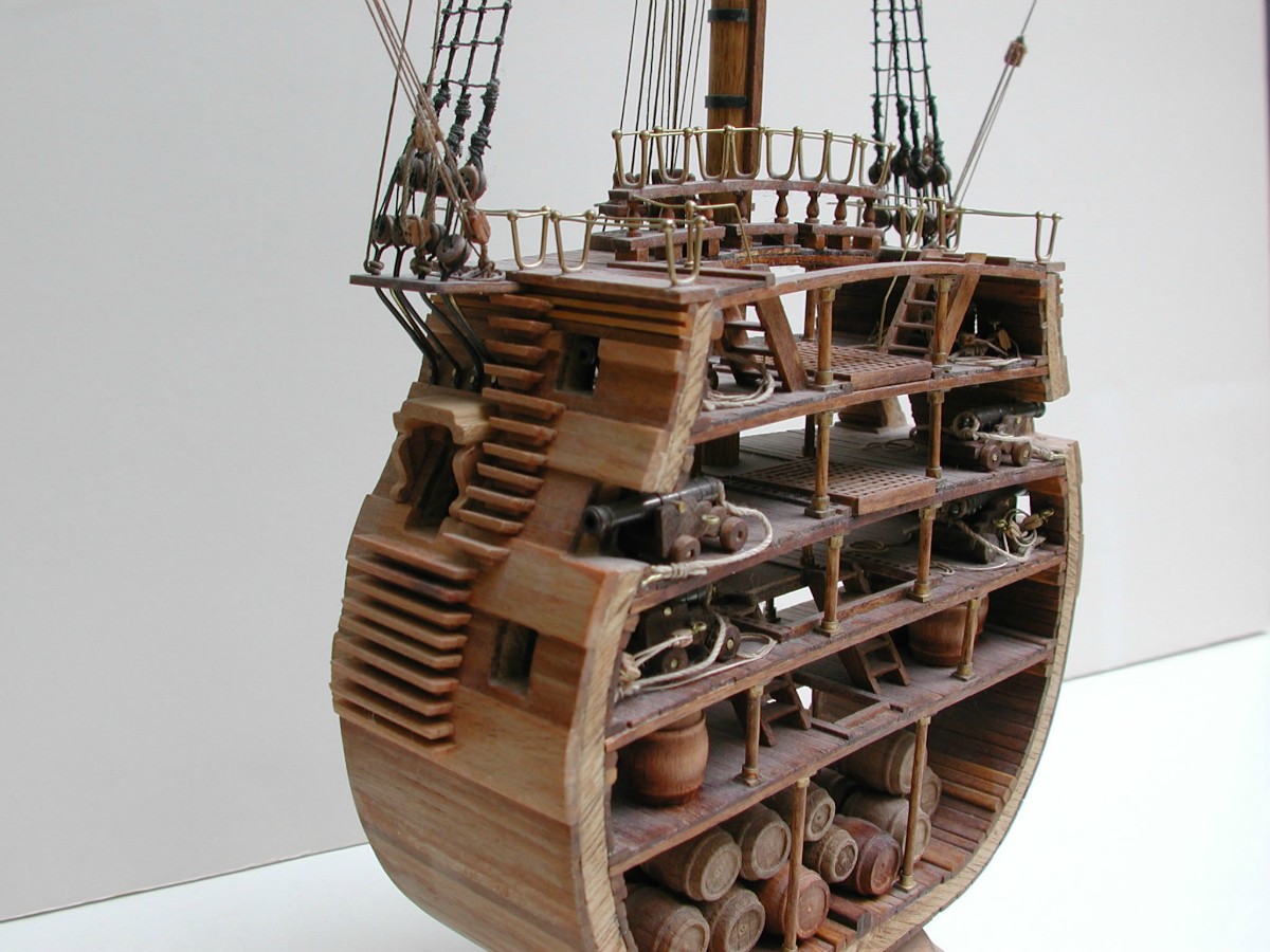 Модель корабля своими руками