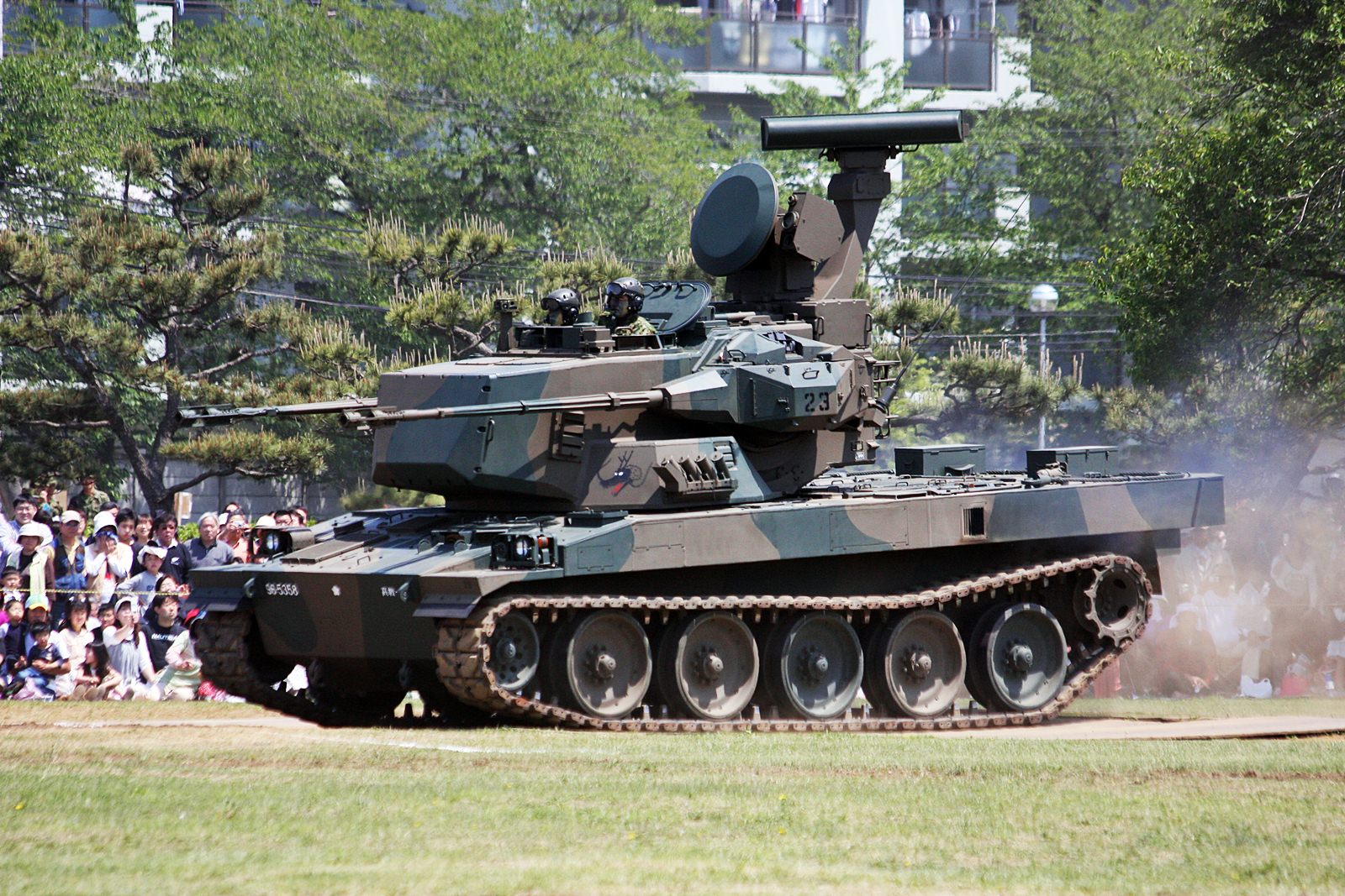 Япония военная помощь. ЗСУ Type 87. Тип 87 ЗСУ. ЗСУ Type 80. Тип 80 ЗСУ.