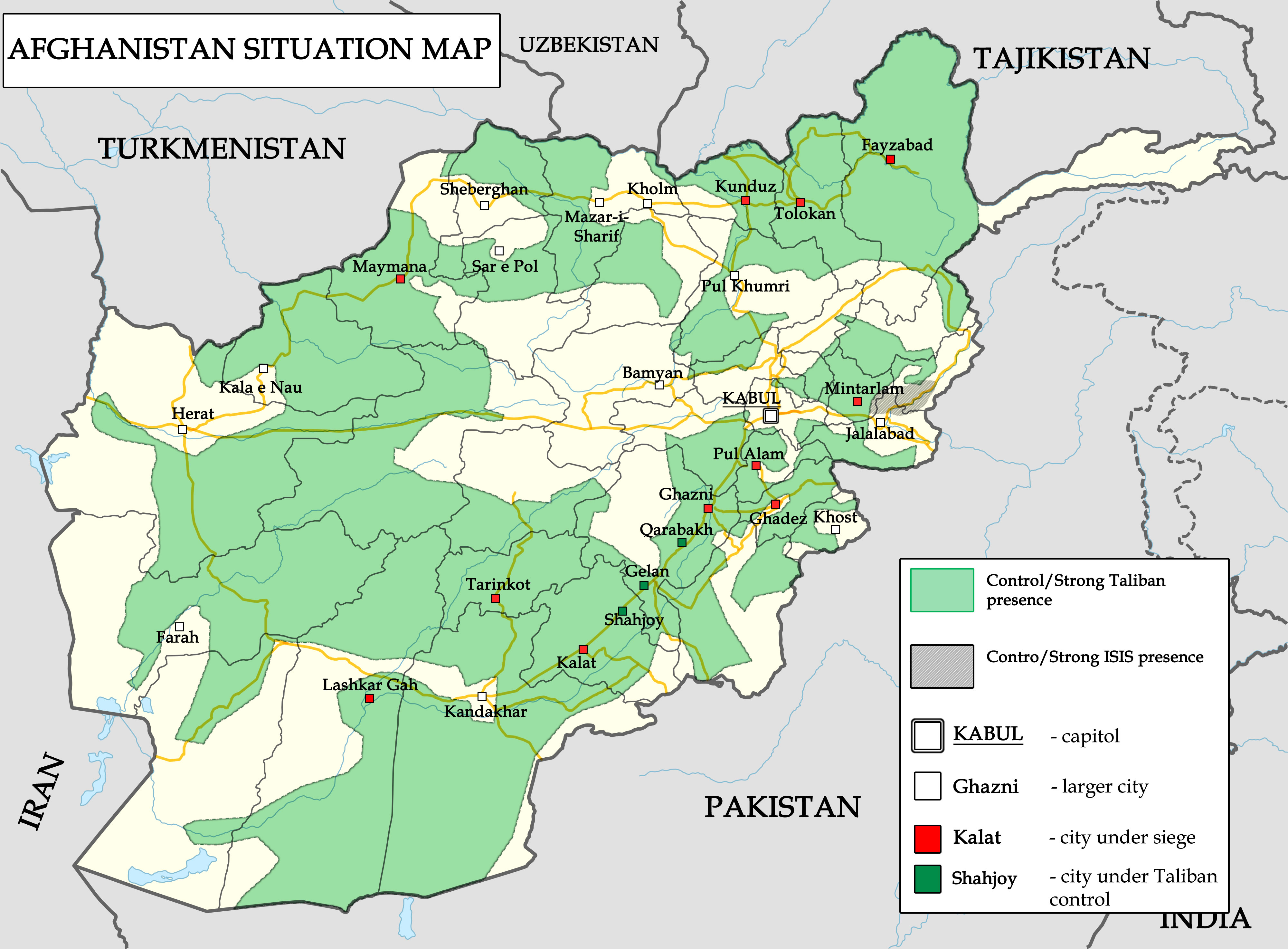 Граница афганистана и россии