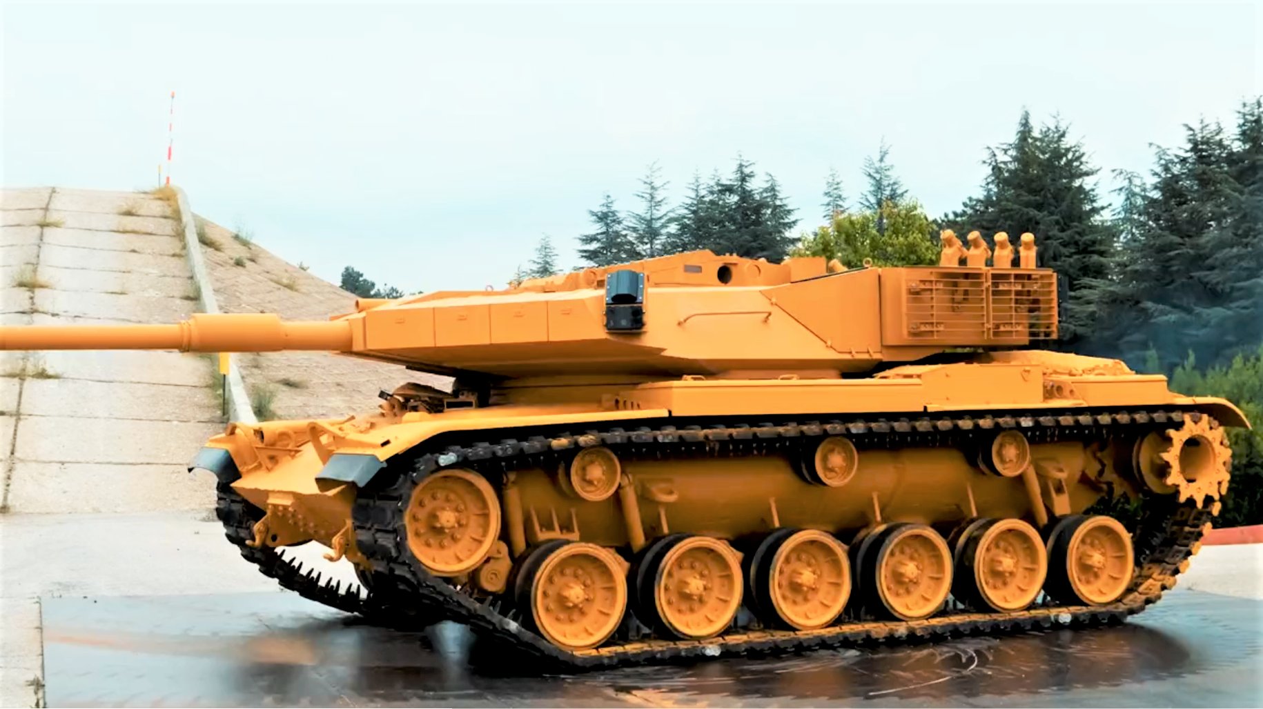 土耳其Roketsan公司:推出M60A3戰車新型MZK 1