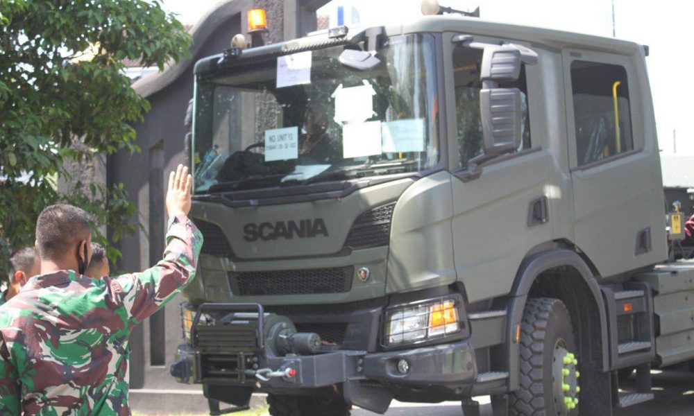 Scania Tank Transporter. LCC transport Unit. Transport unit