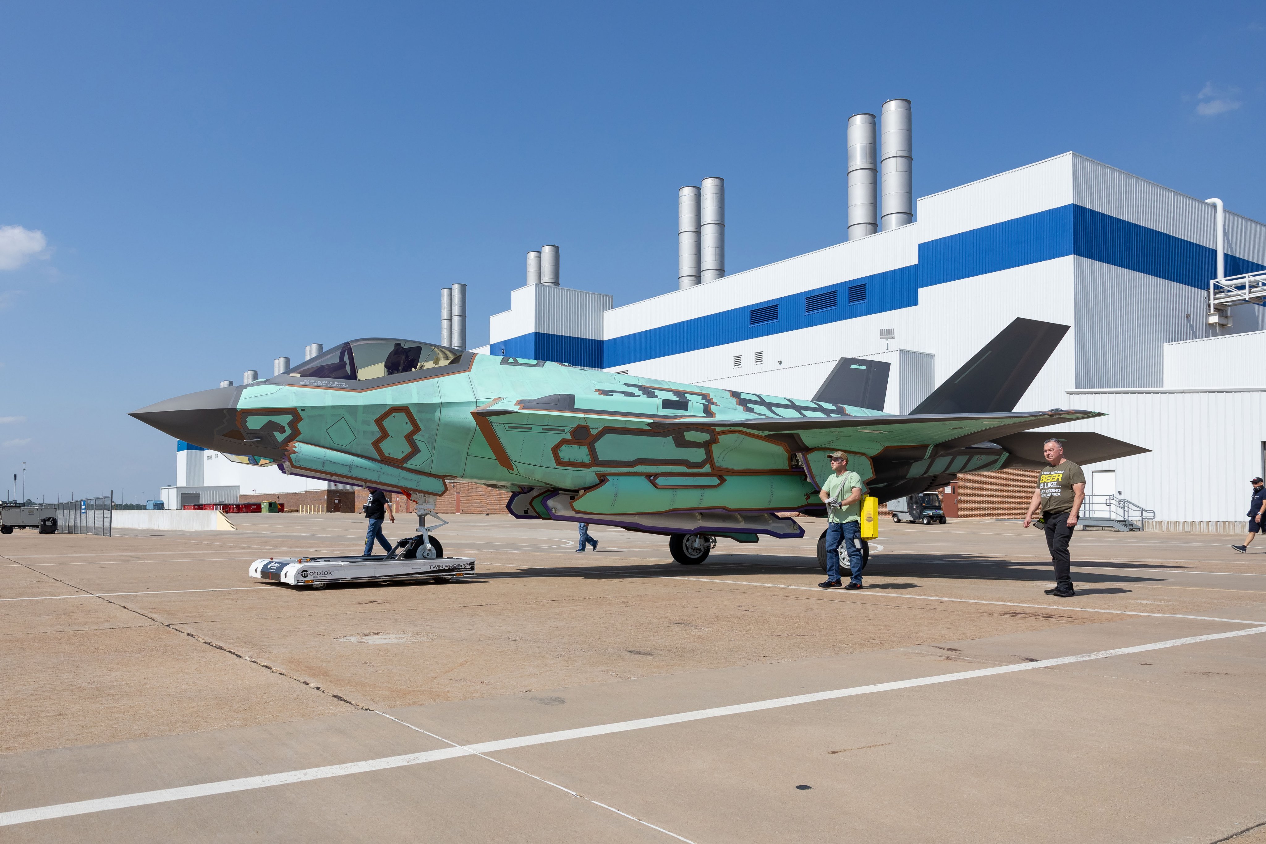 美國Lockheed Martin公司:比利時空軍第9架新型