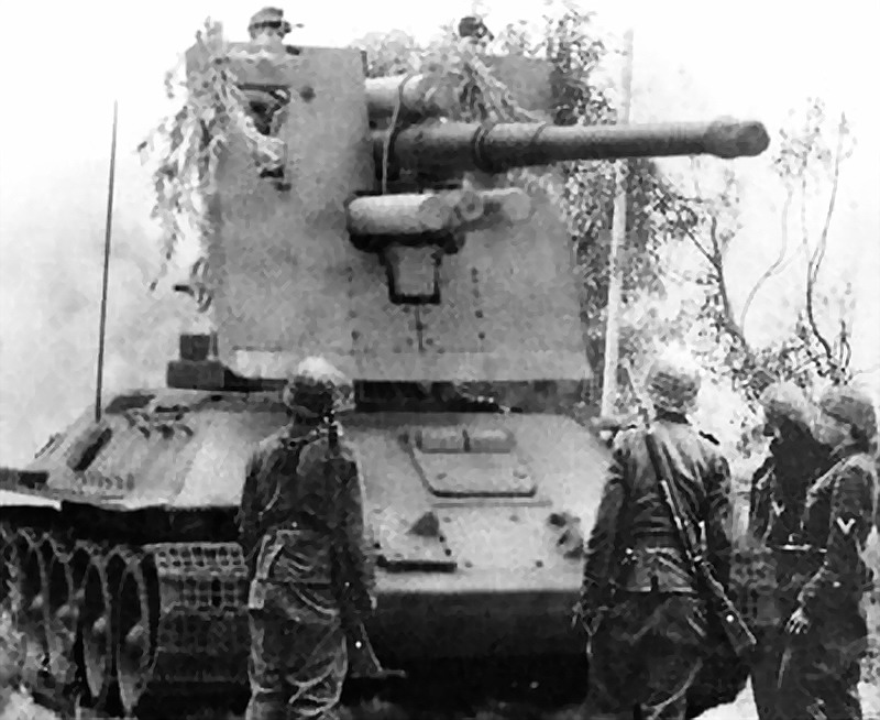 T 34 mit 88mm.